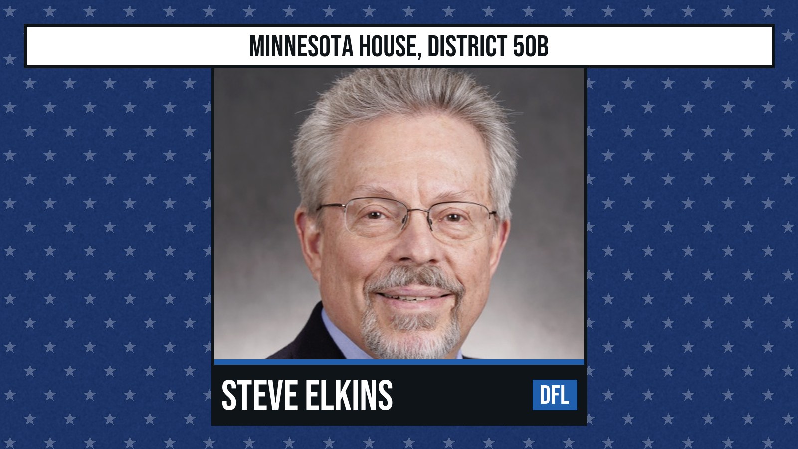 Minnesota House, District 50B: Steve Elkins
